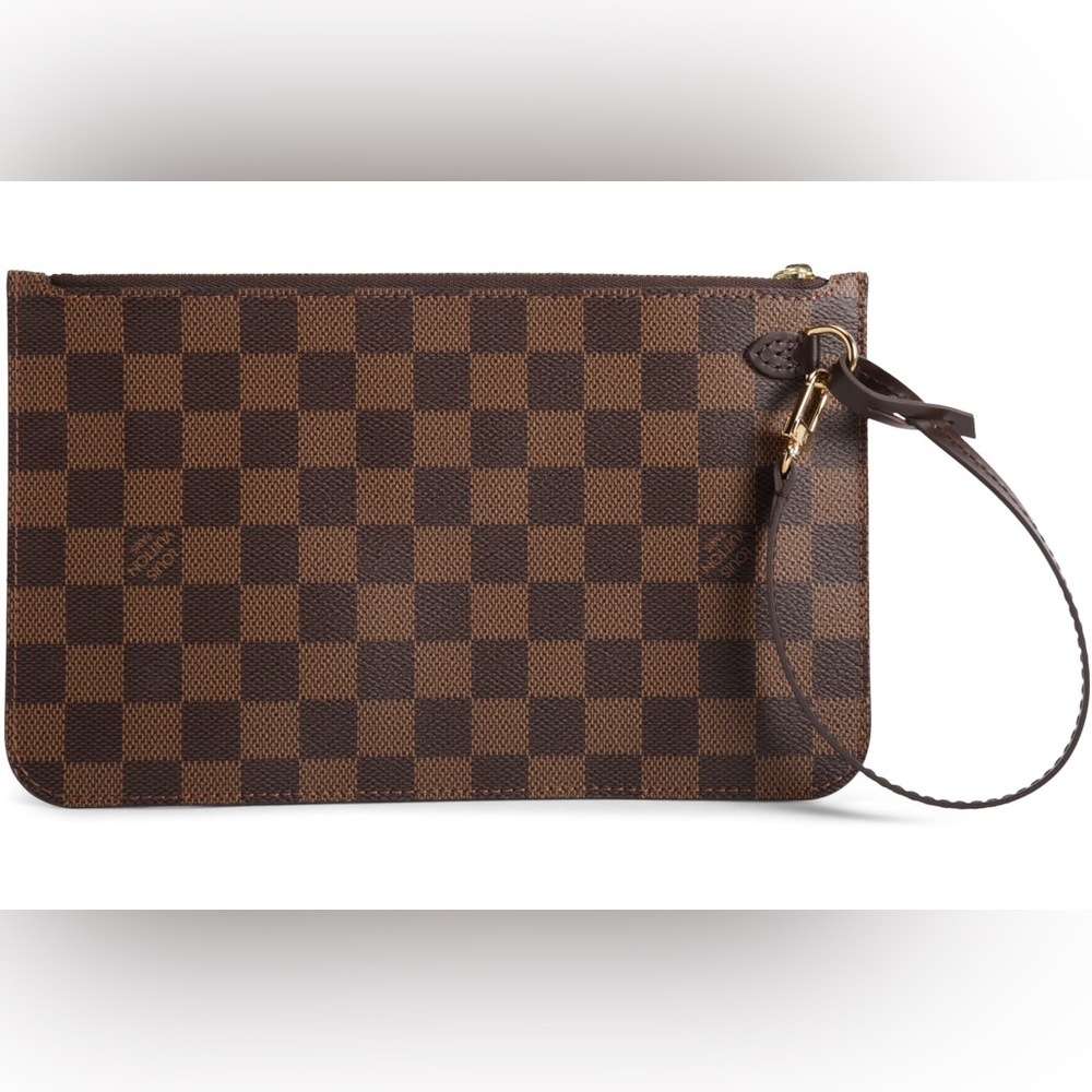🤎LOUIS VUITTON Damier Ebene Neverfull MM GM Pochette